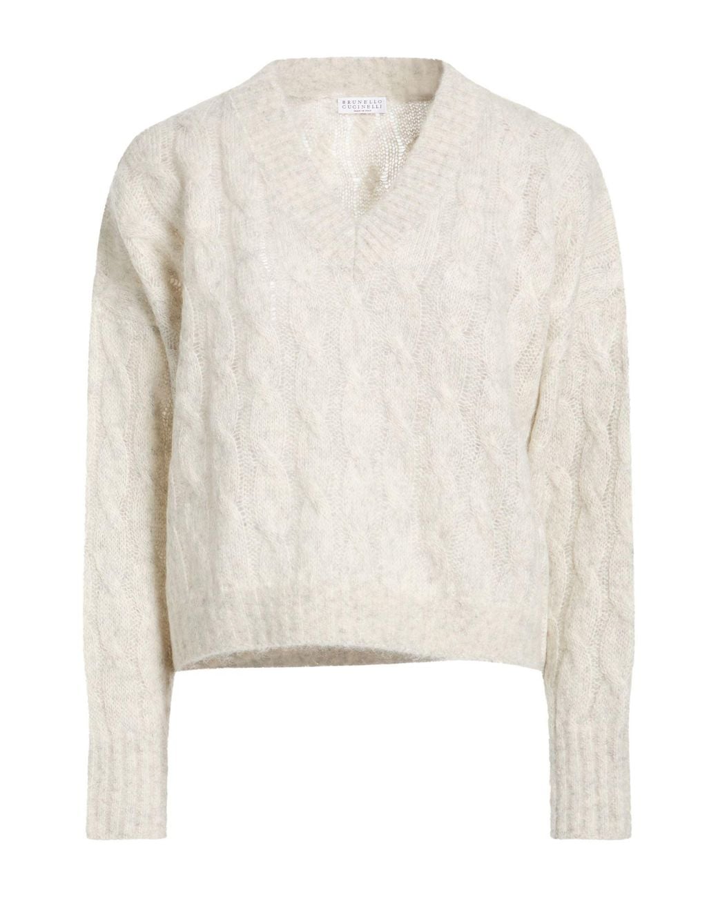 Pullover Brunello Cucinelli de color White