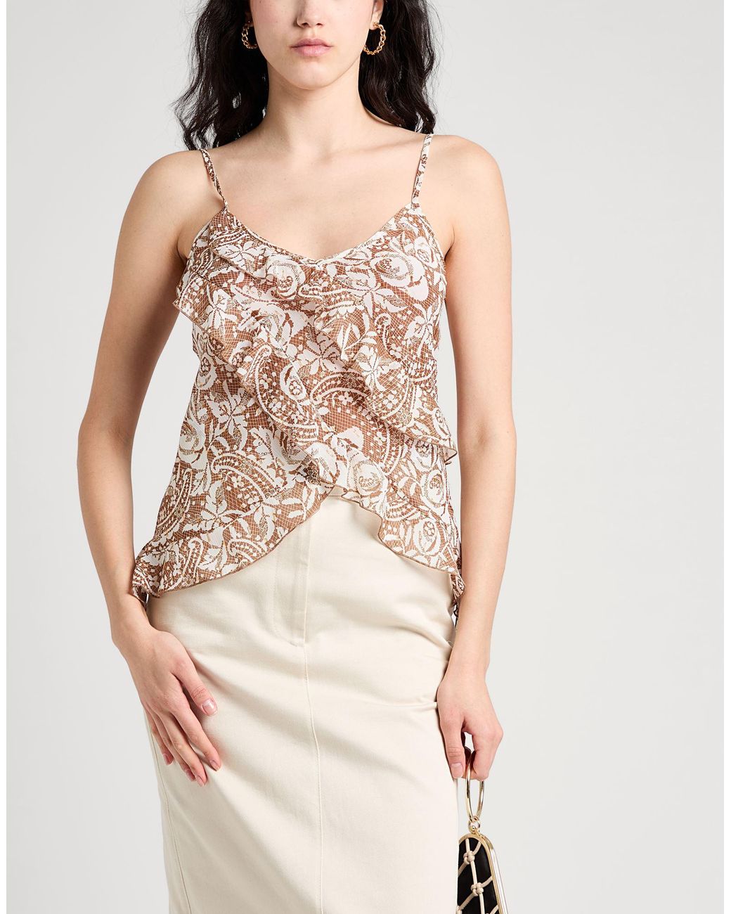 Liu Jo Brown Top
