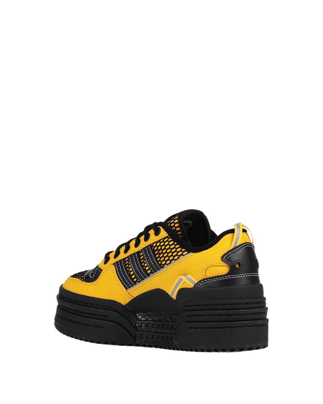 adidas gazelle silver green womens Adidas Women's Triple Platform Yellow / Black Low Top Sneakers