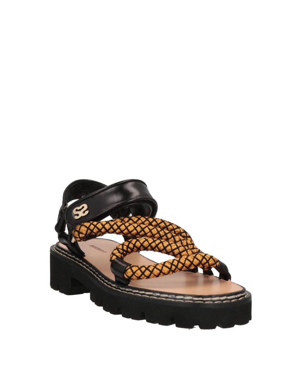 Sandro Black Sandals