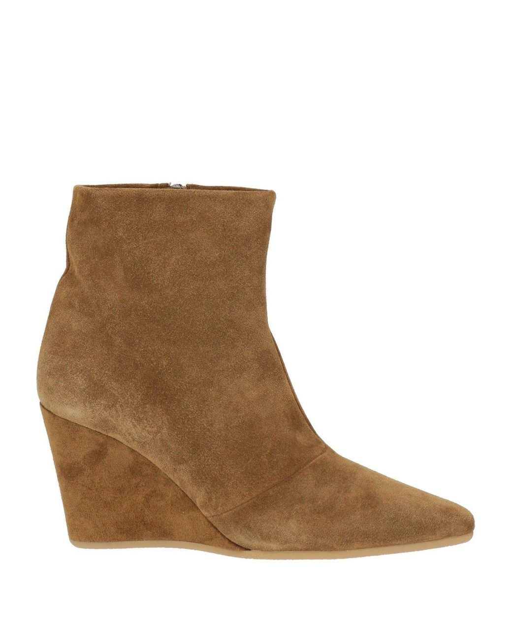 Forte_forte Brown Khaki Ankle Boots Leather