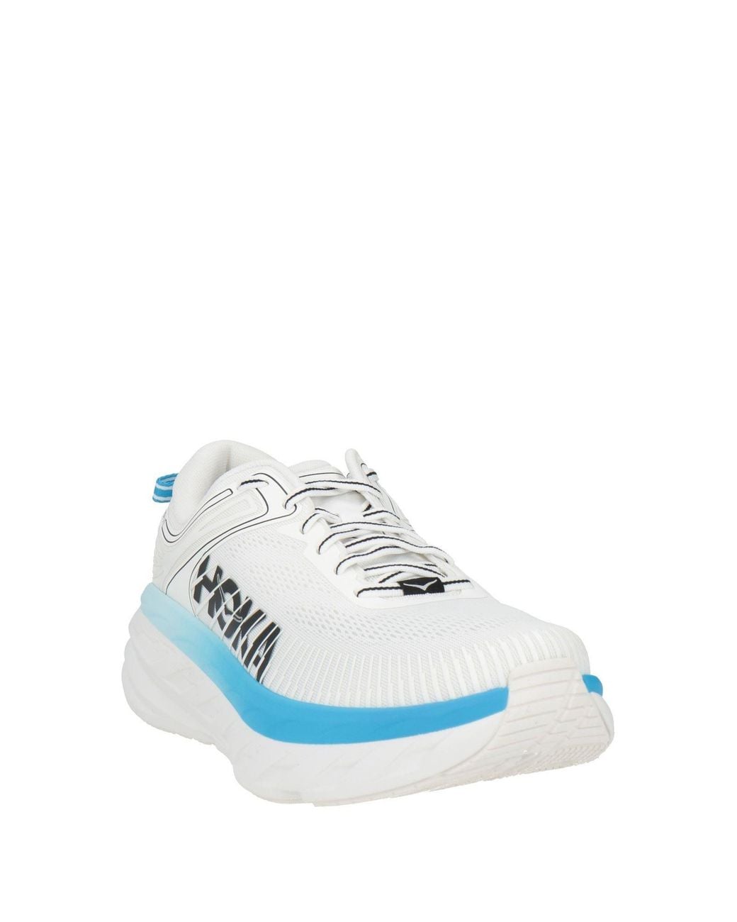 Hoka One One Blue Bondi 7 Sneakers Textile Fibers for men