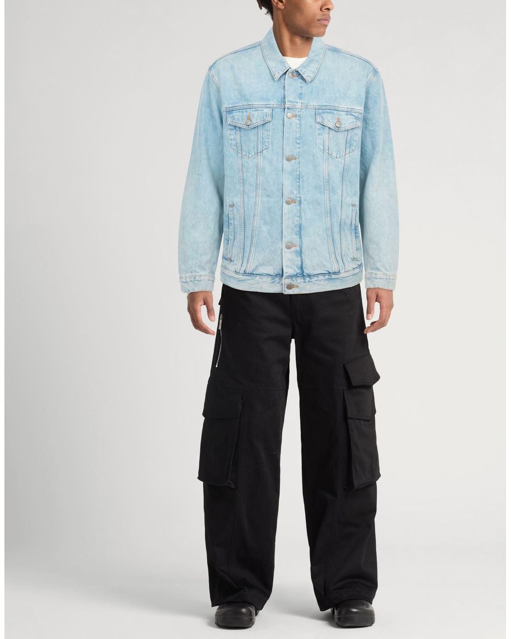 Marc Jacobs Blue Denim Outerwear Cotton for men