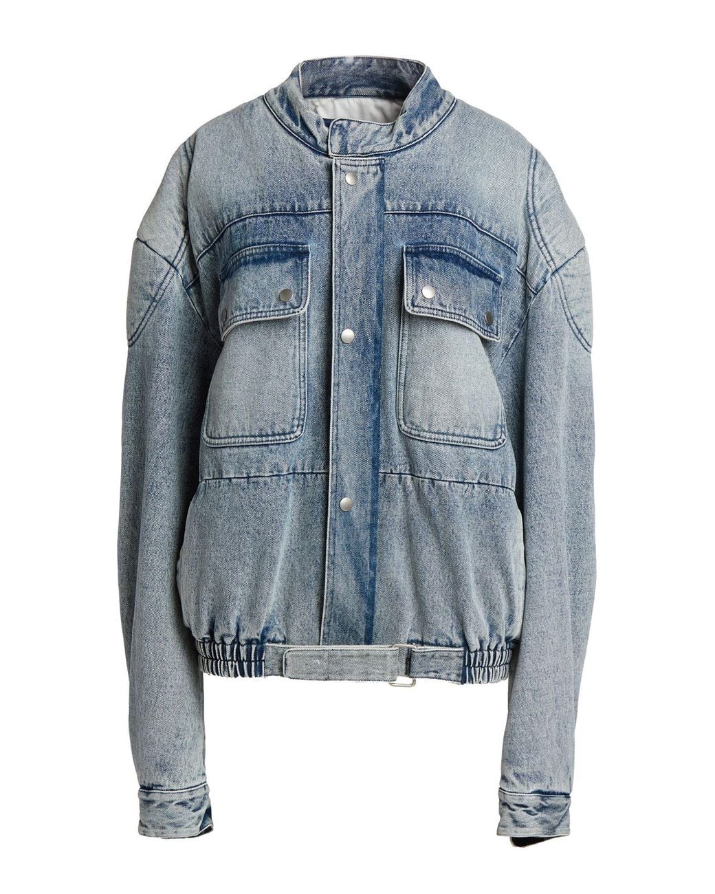 MM6 by Maison Margiela Blue Denim Outerwear Cotton
