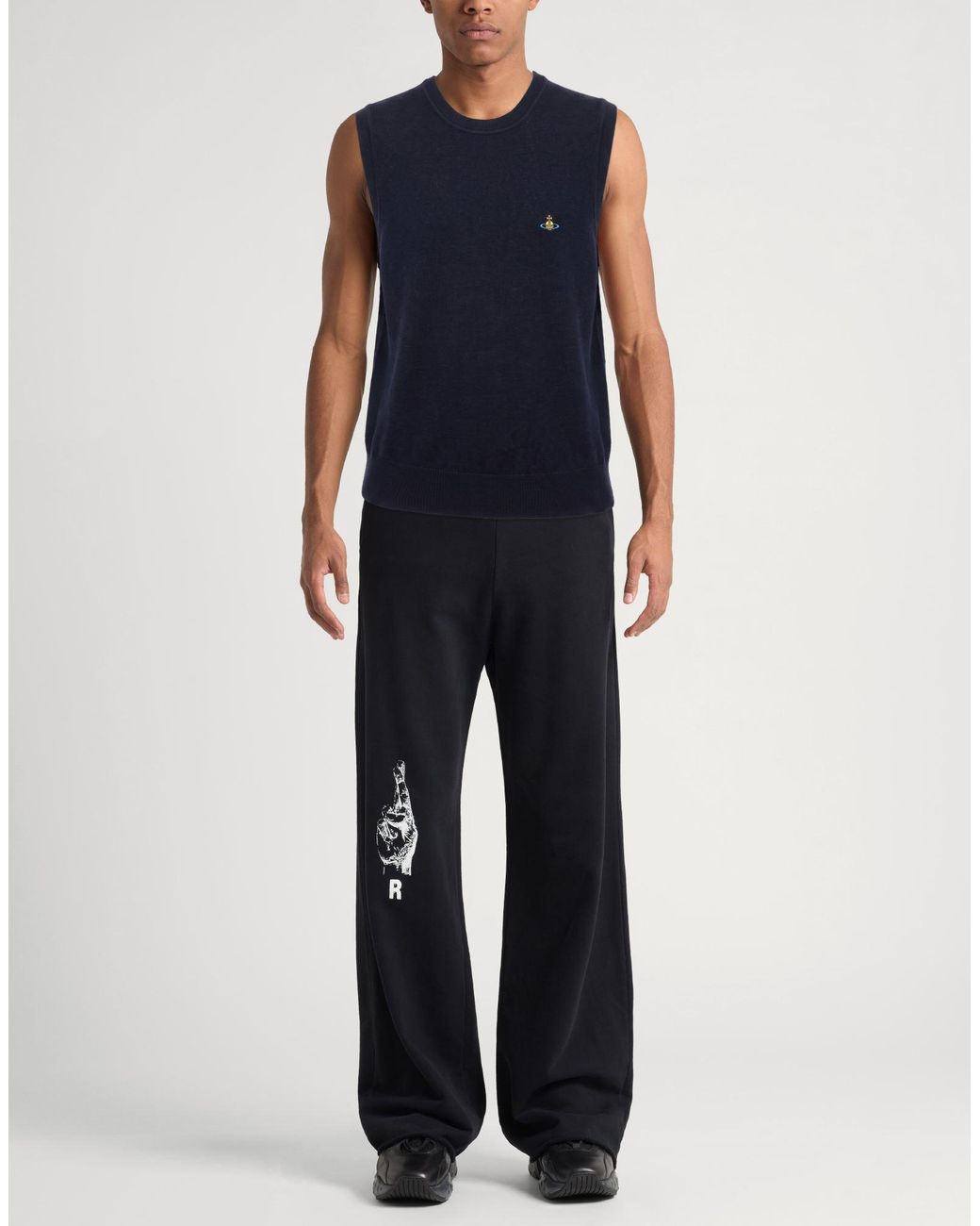 Vivienne Westwood Blue Midnight Sweater Wool, Cashmere for men