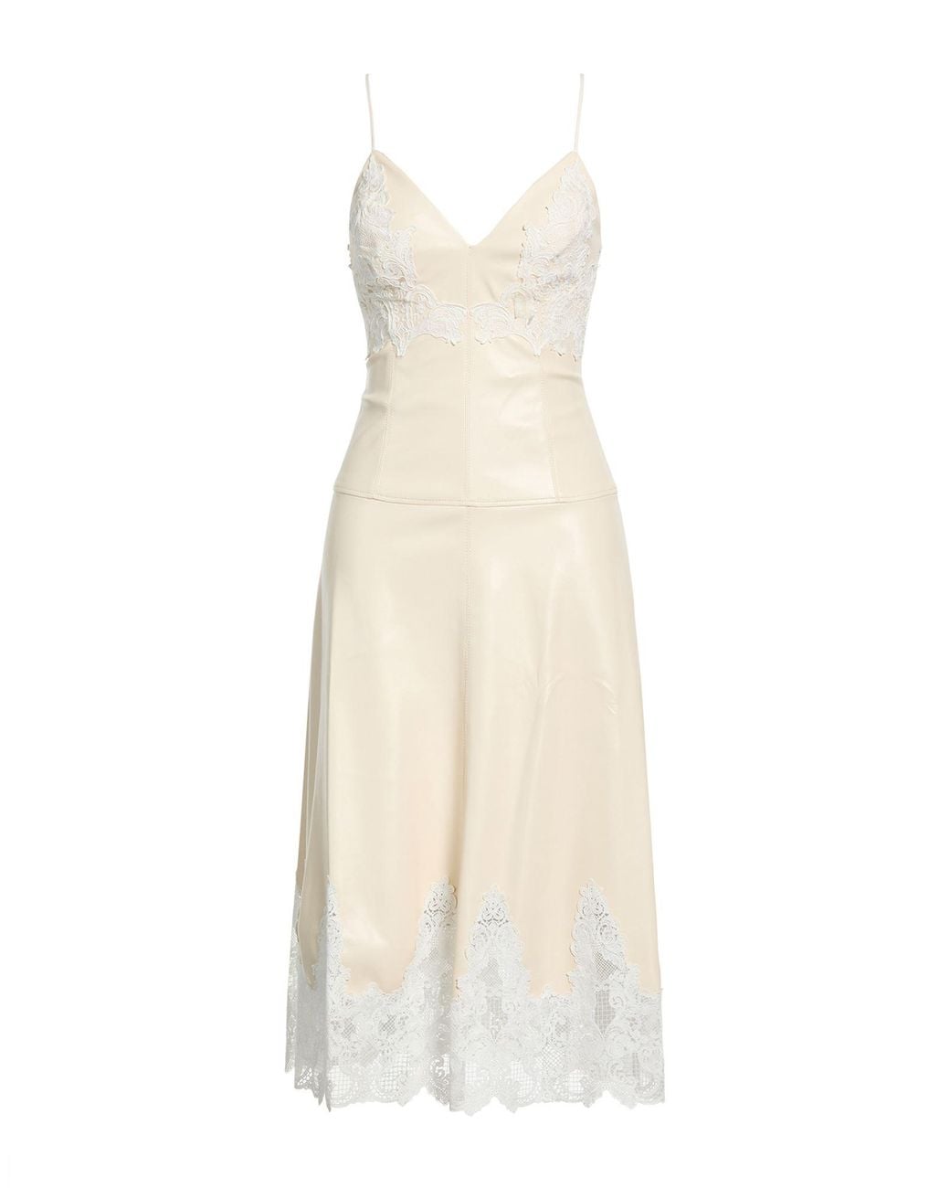 Elisabetta Franchi White Midi Dress