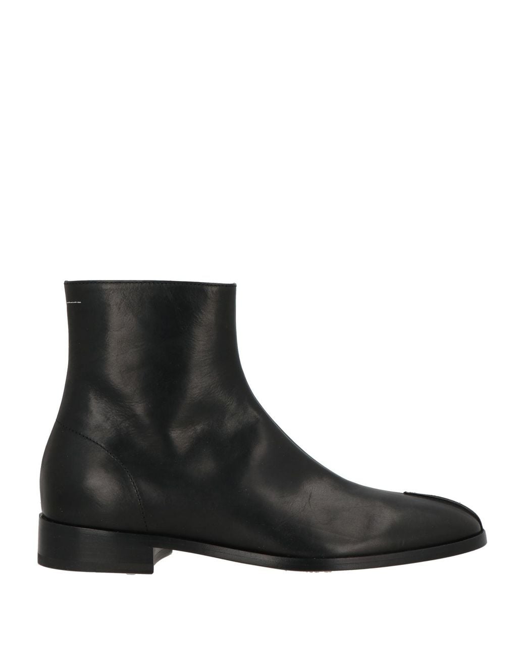 MM6 by Maison Margiela Black Ankle Boots for men