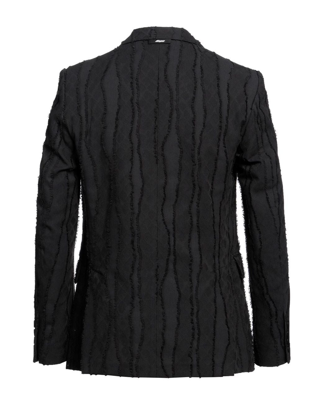 MSGM Black Blazer for men