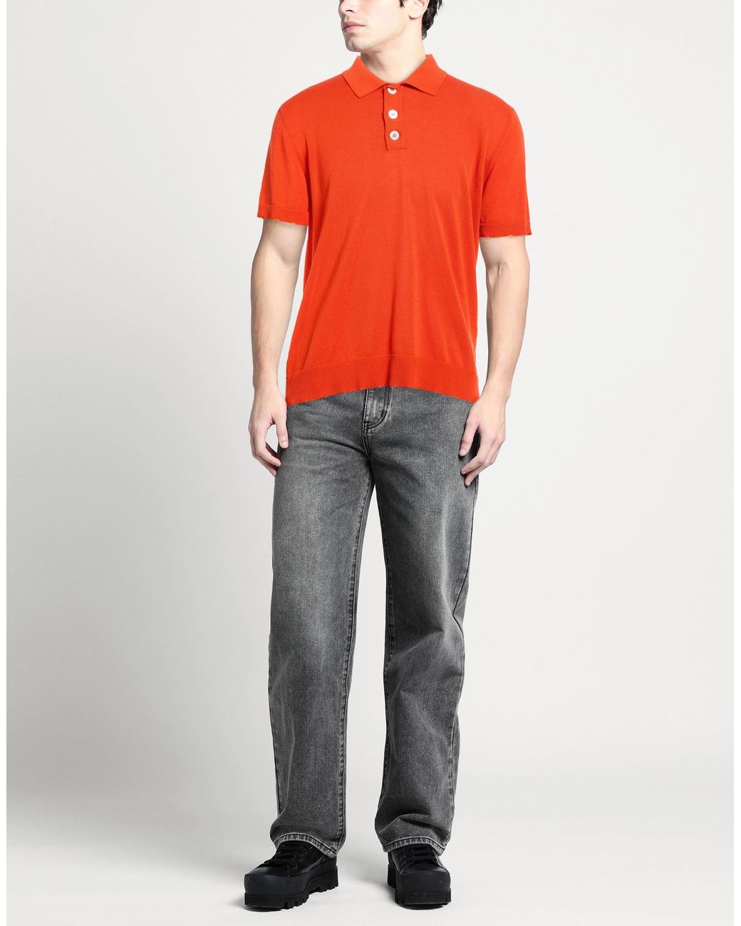 Pullover di Amaranto in Orange da Uomo