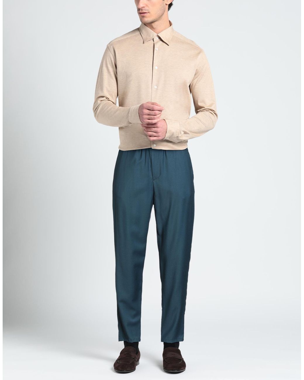 Cruna Blue Pants for men