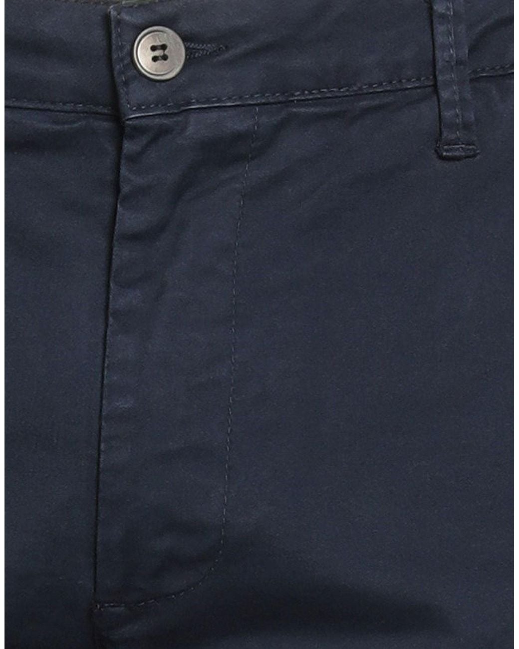 Squad² Blue Pants Cotton, Elastane for men