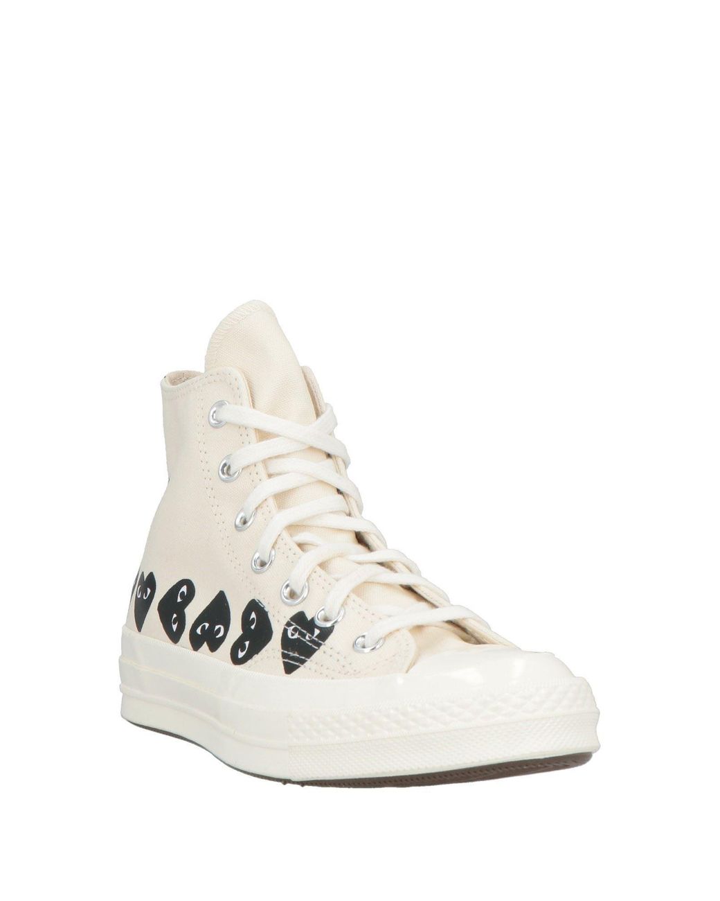 CONVERSE x COMME des GARÇONS PLAY White Sneakers
