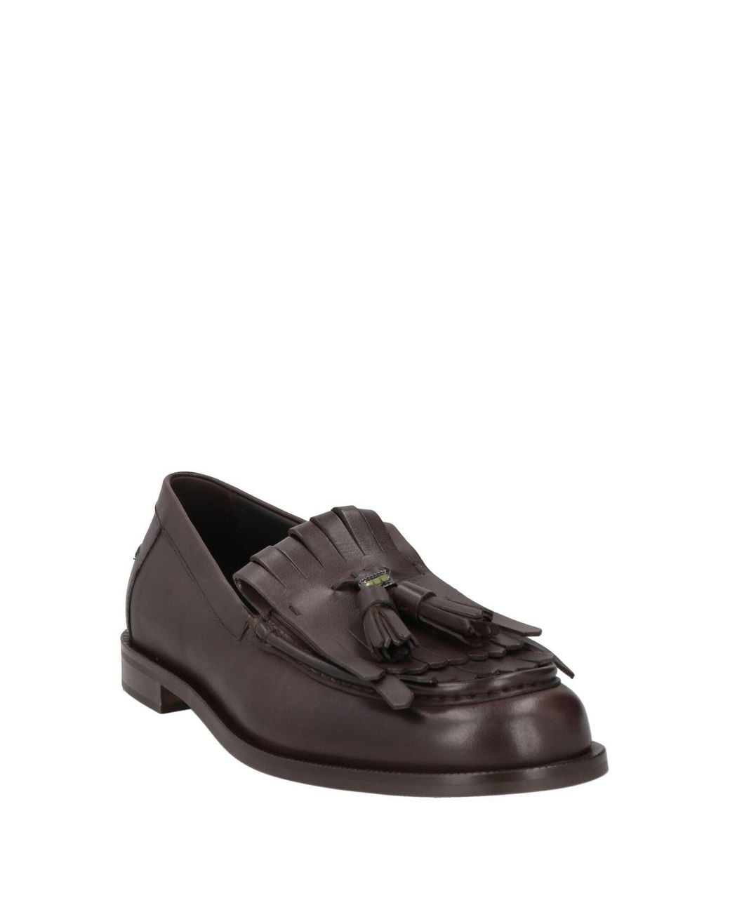 Emporio Armani Gray Dark Loafers Leather for men