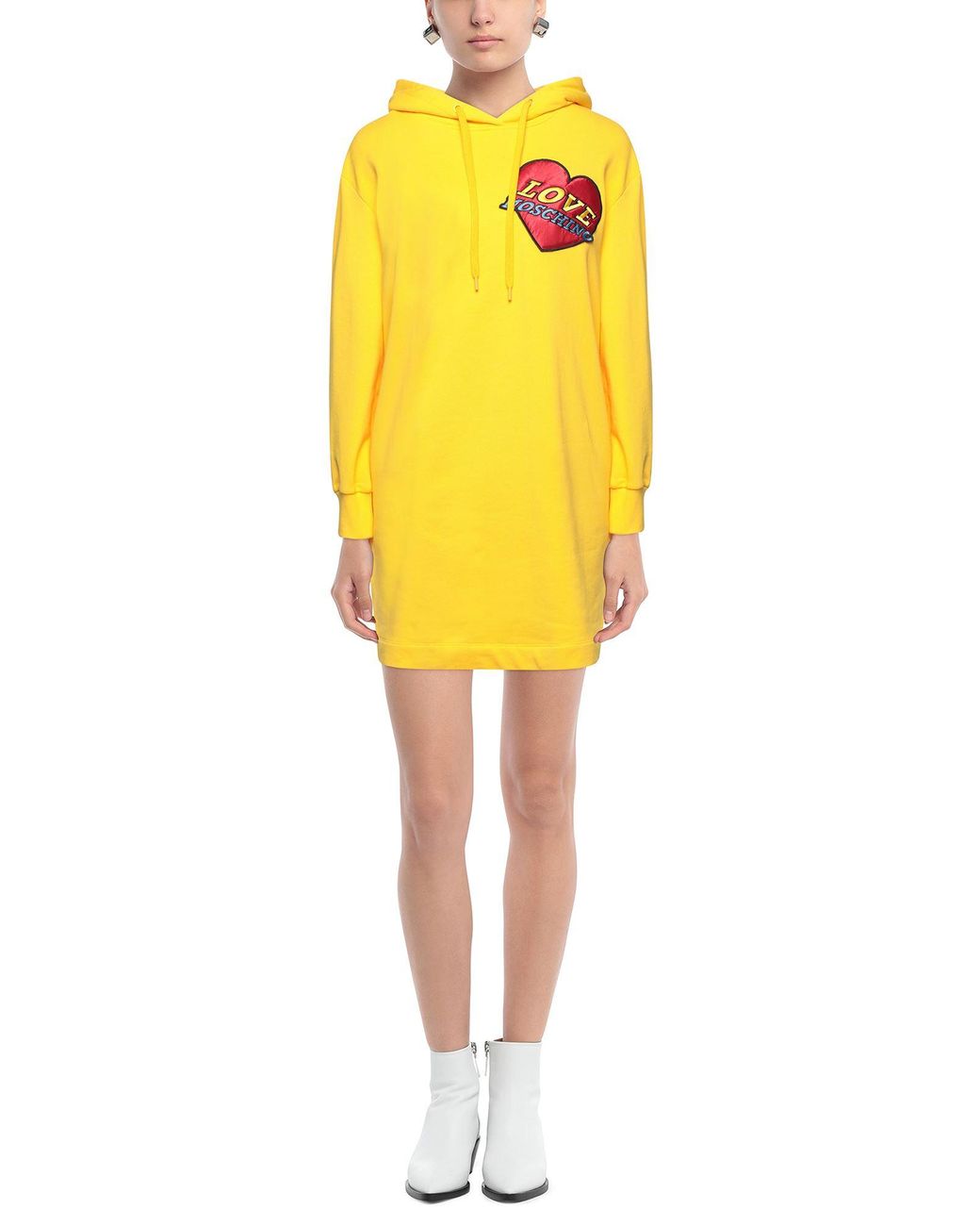 Love Moschino Yellow Mini Dress