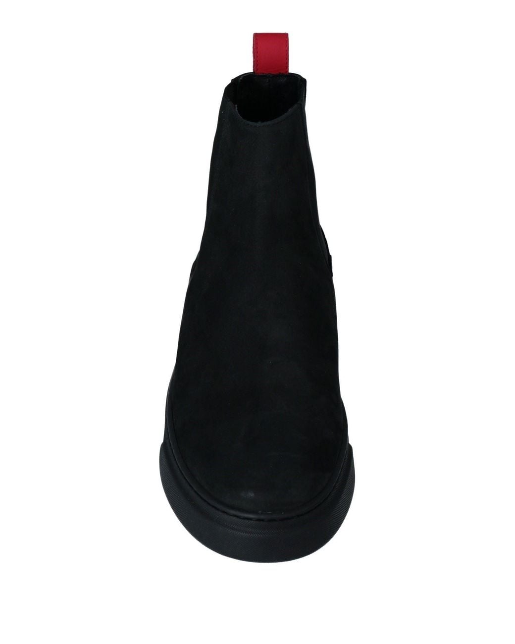 Stokton Black Ankle Boots Soft Leather for men