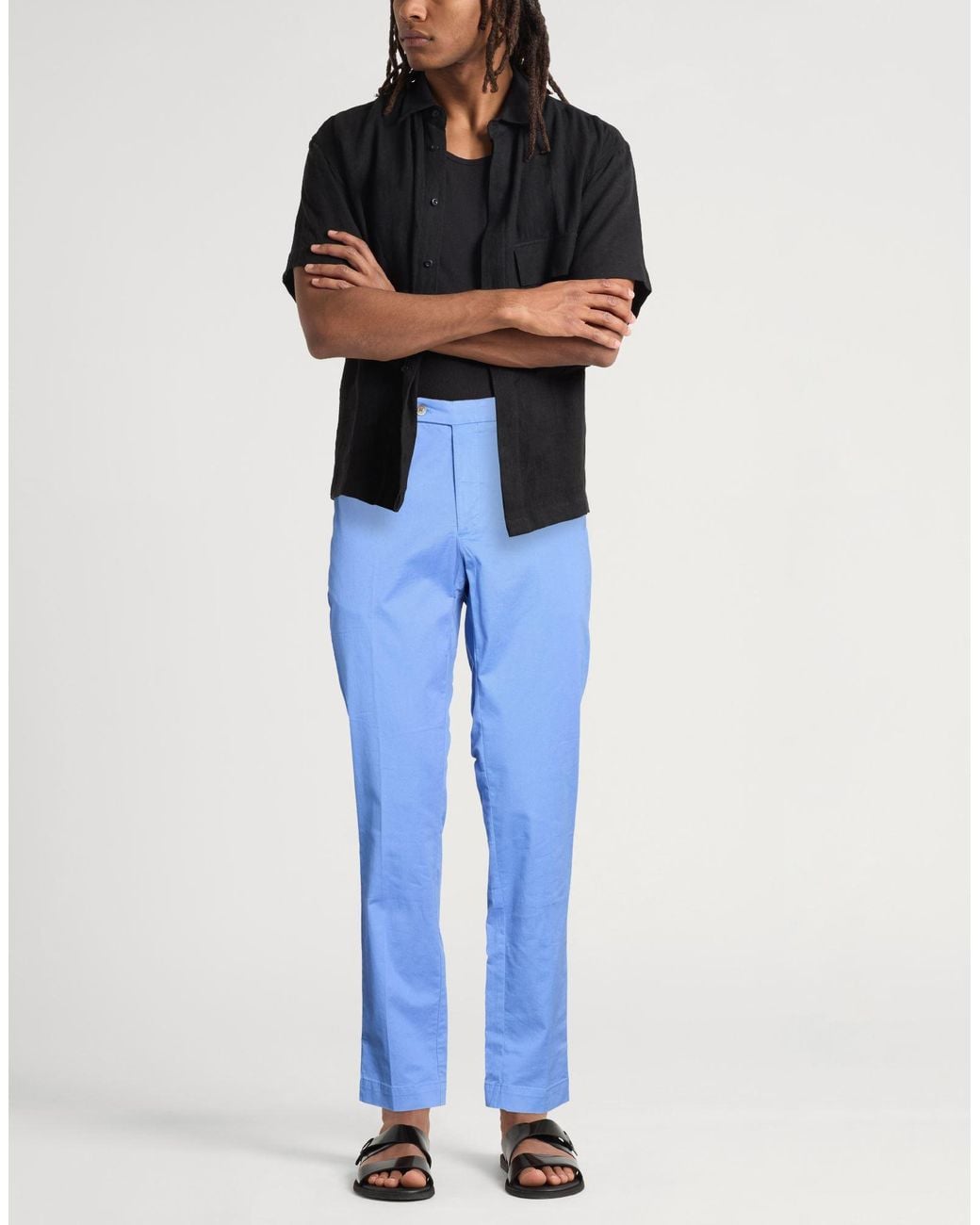 Hackett Blue Trouser for men