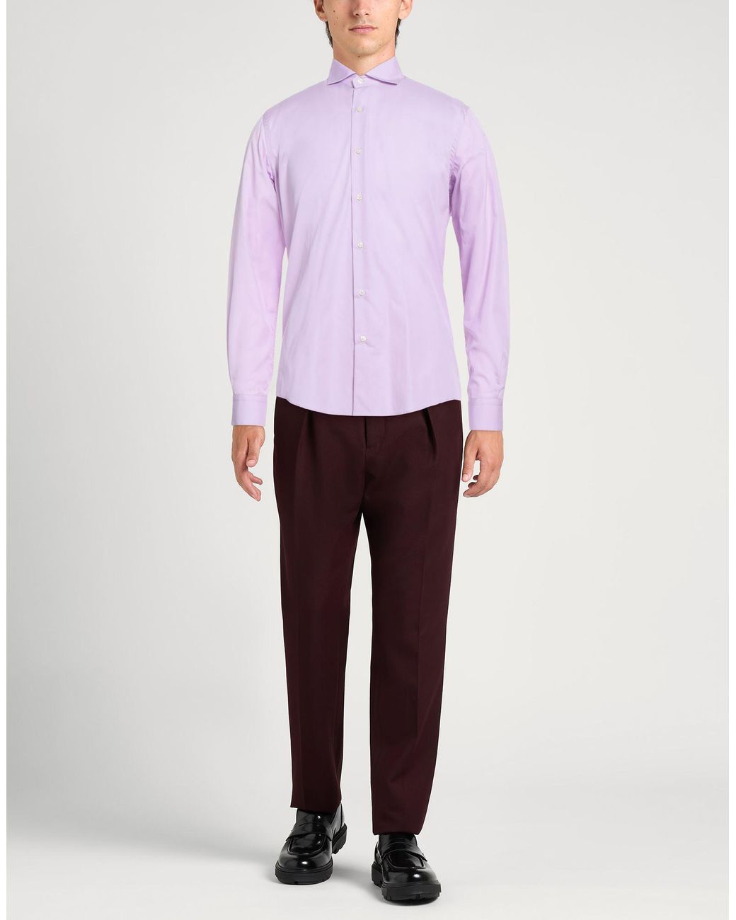 Liu Jo Purple Shirt for men