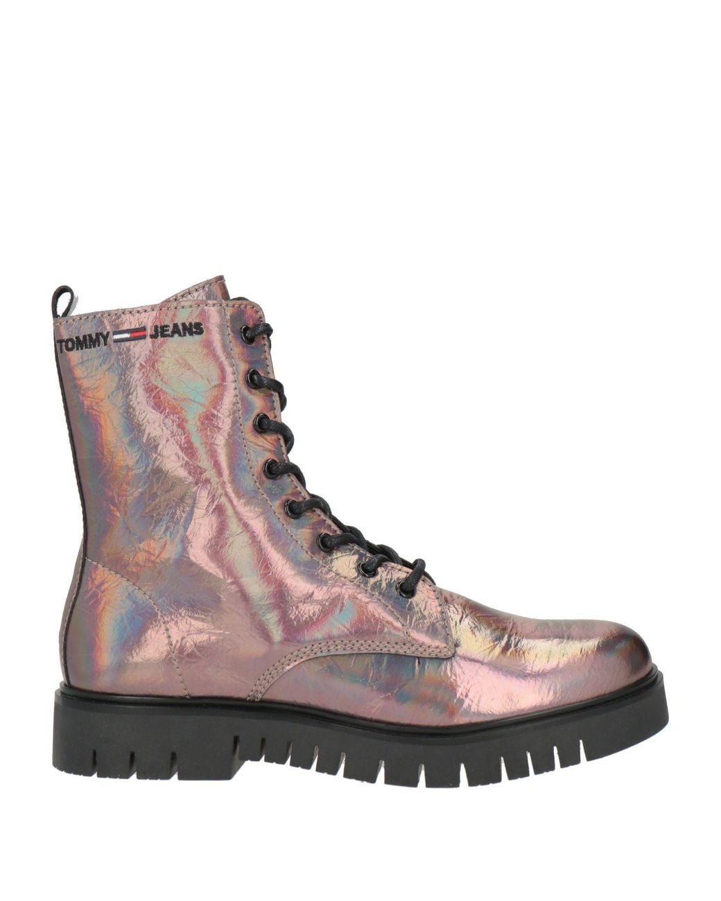Tommy Hilfiger Brown Ankle Boots Rubber