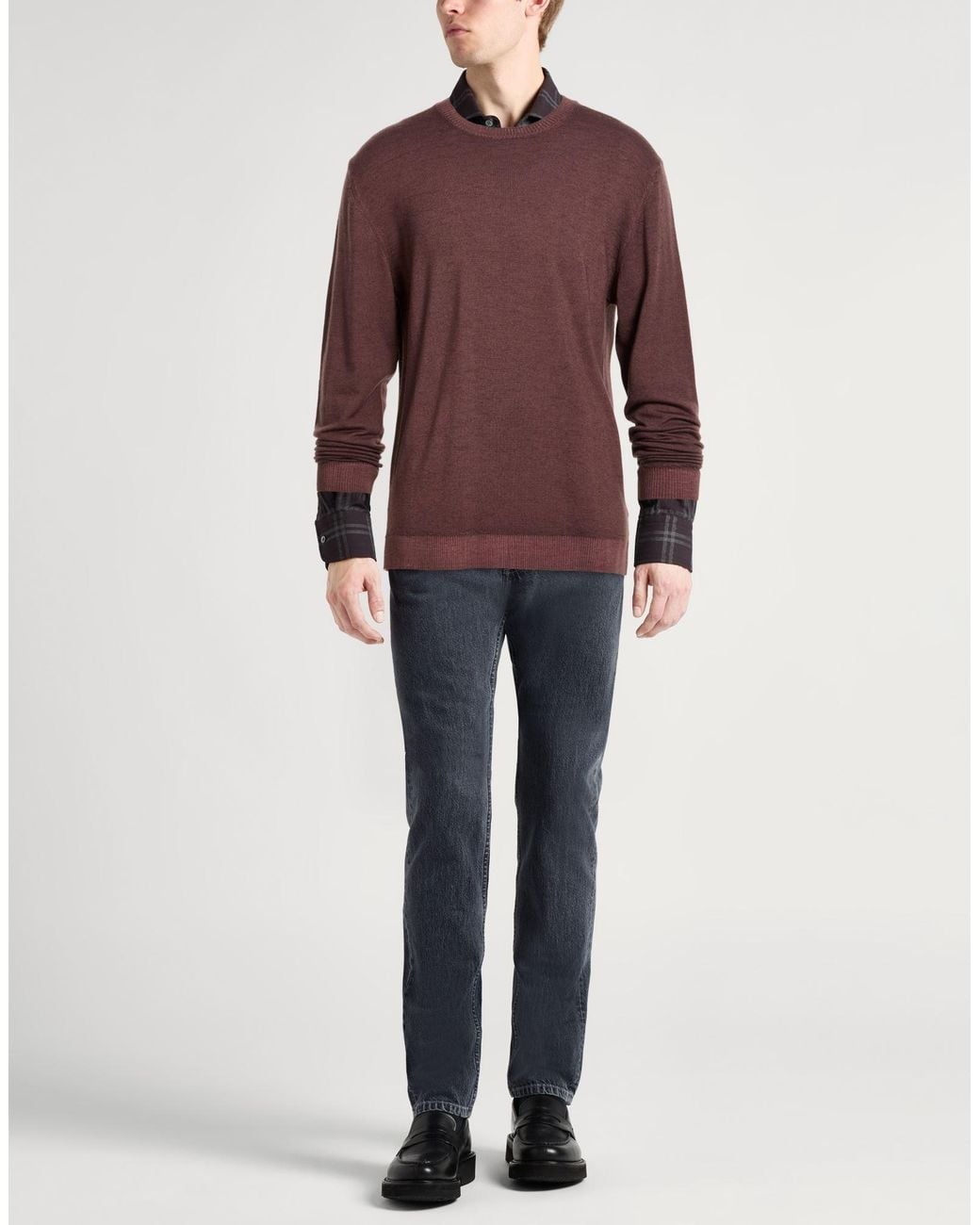 Crossley Purple Sweaters for men