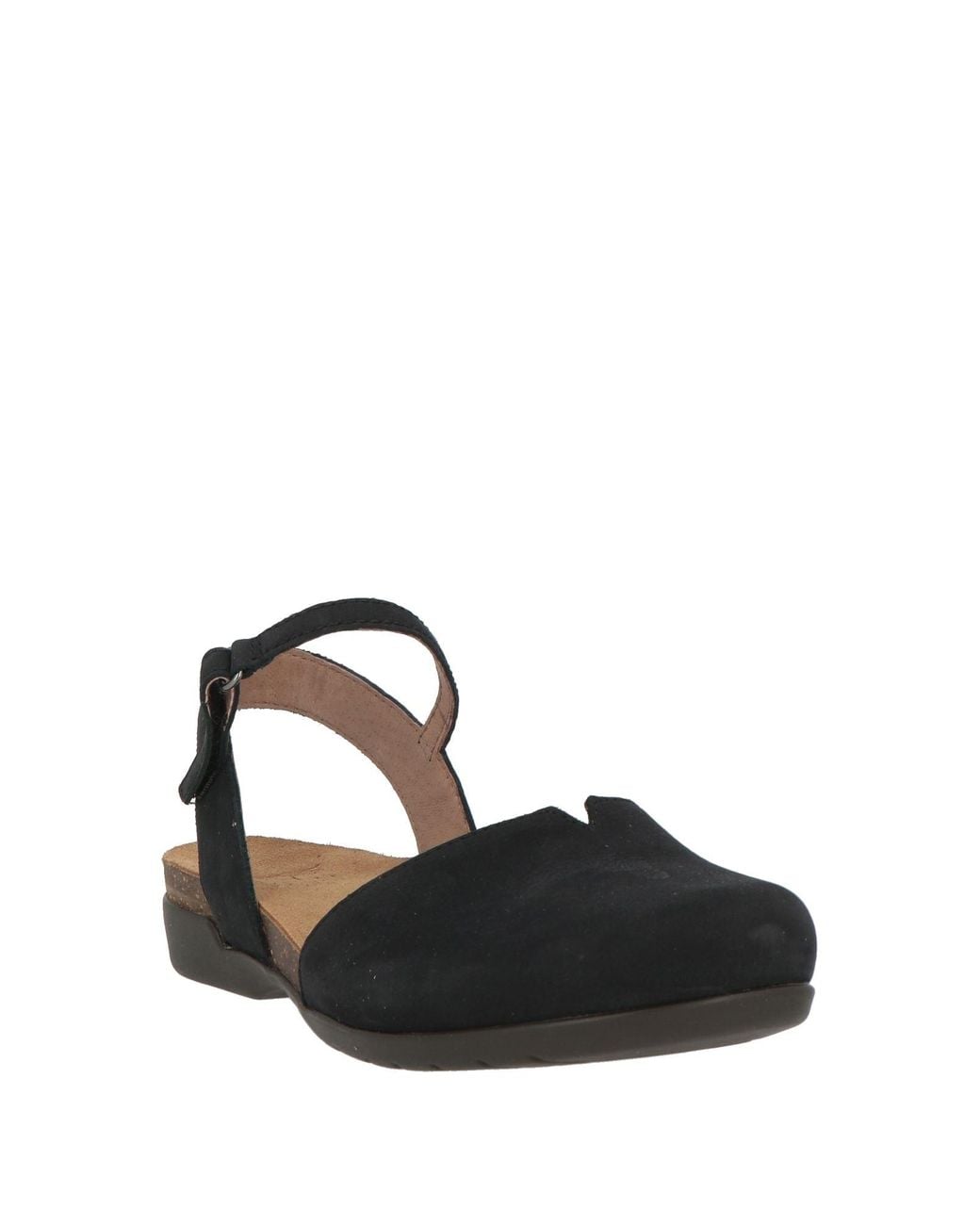 Dansko Black Ballet Flats Leather