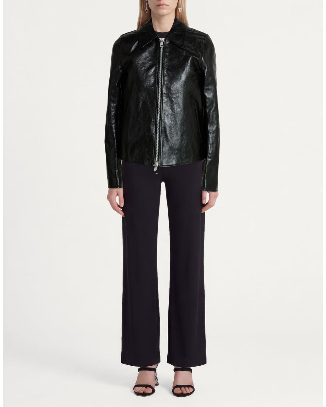 Our Legacy Black Jacket Cow Leather