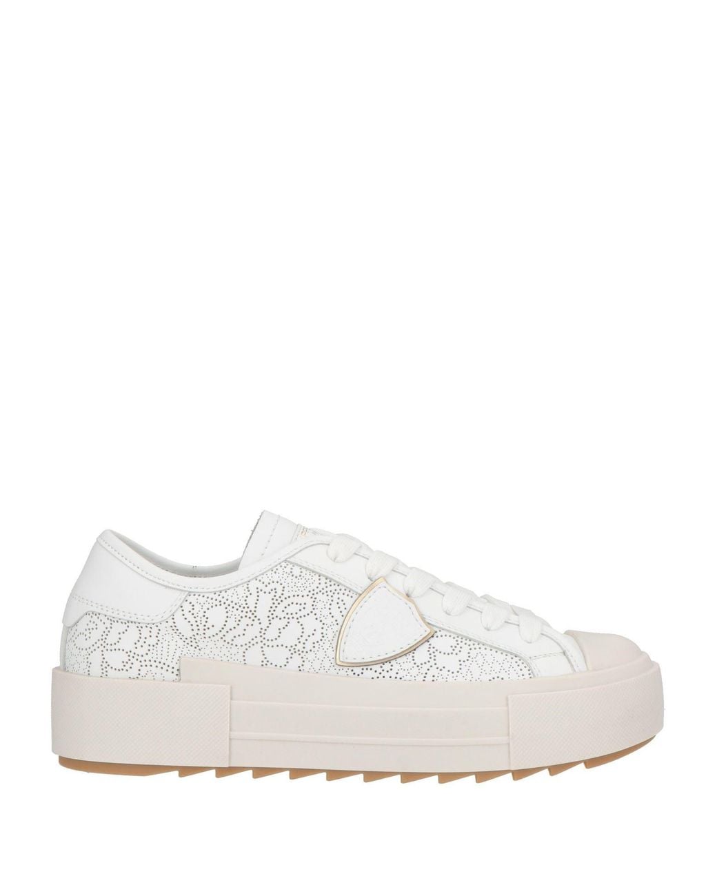 Philippe Model White Sneakers Leather