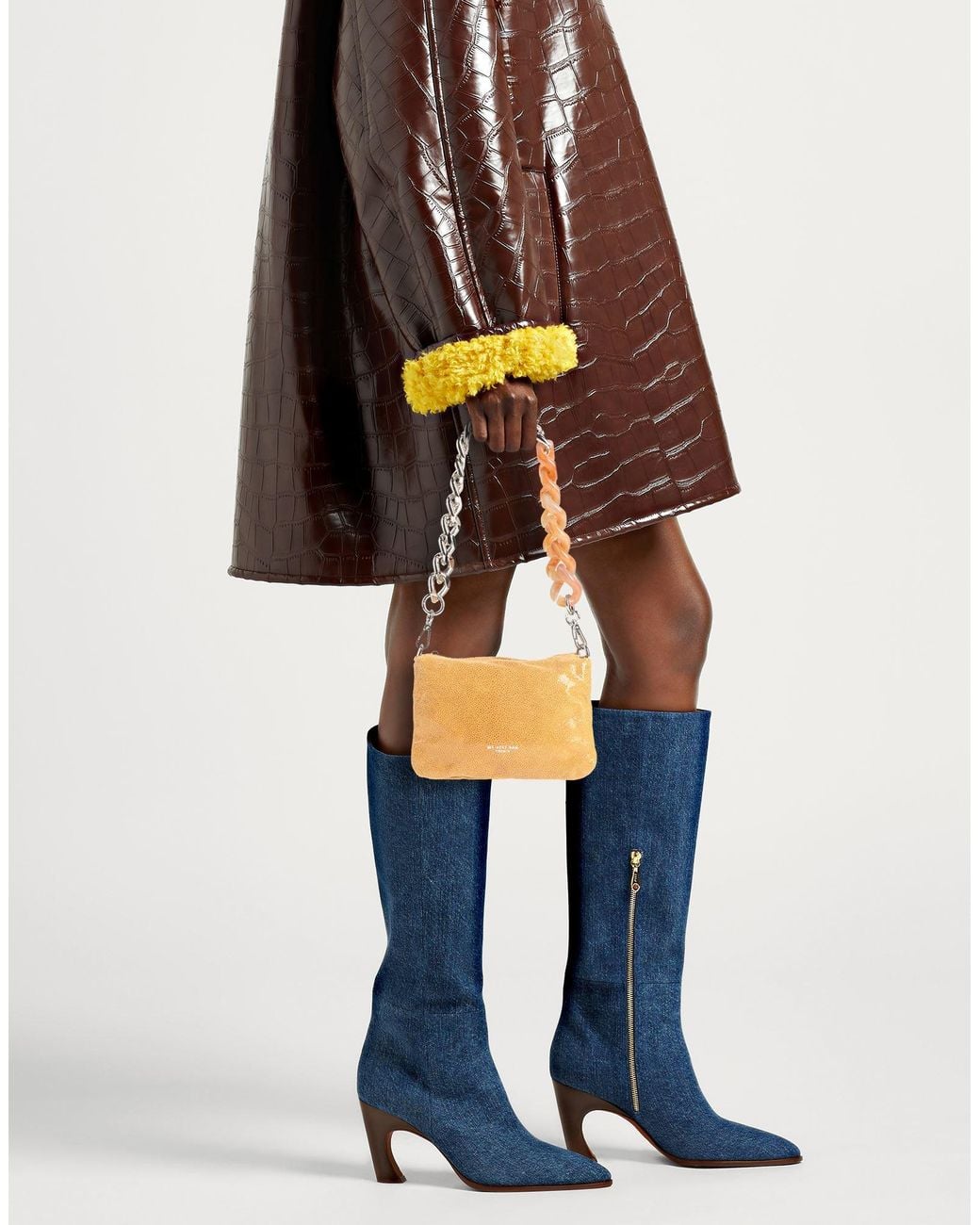 MY BEST BAG Natural Marigold Handbag Leather