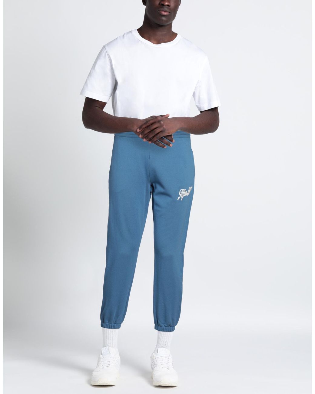 AFTER LABEL Blue Trouser for men