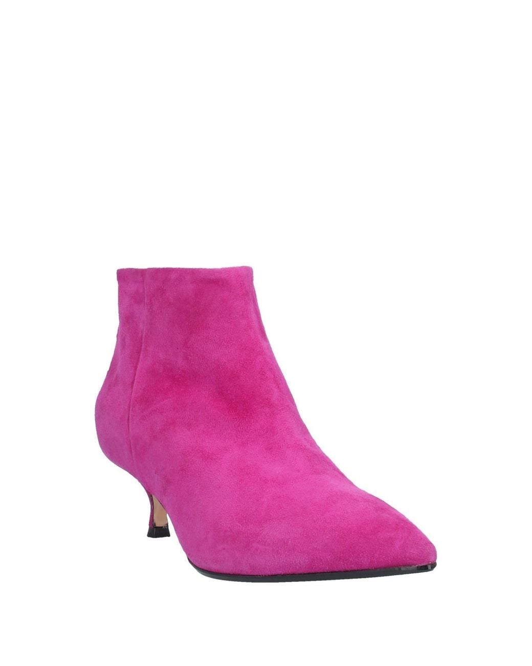 Anna F. Pink Ankle Boots