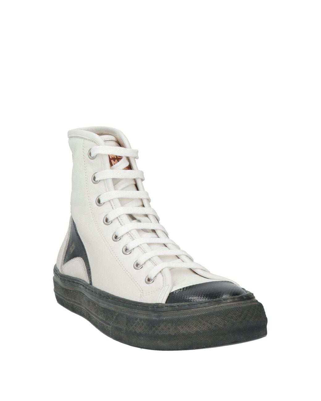 Moma White Sneakers Leather