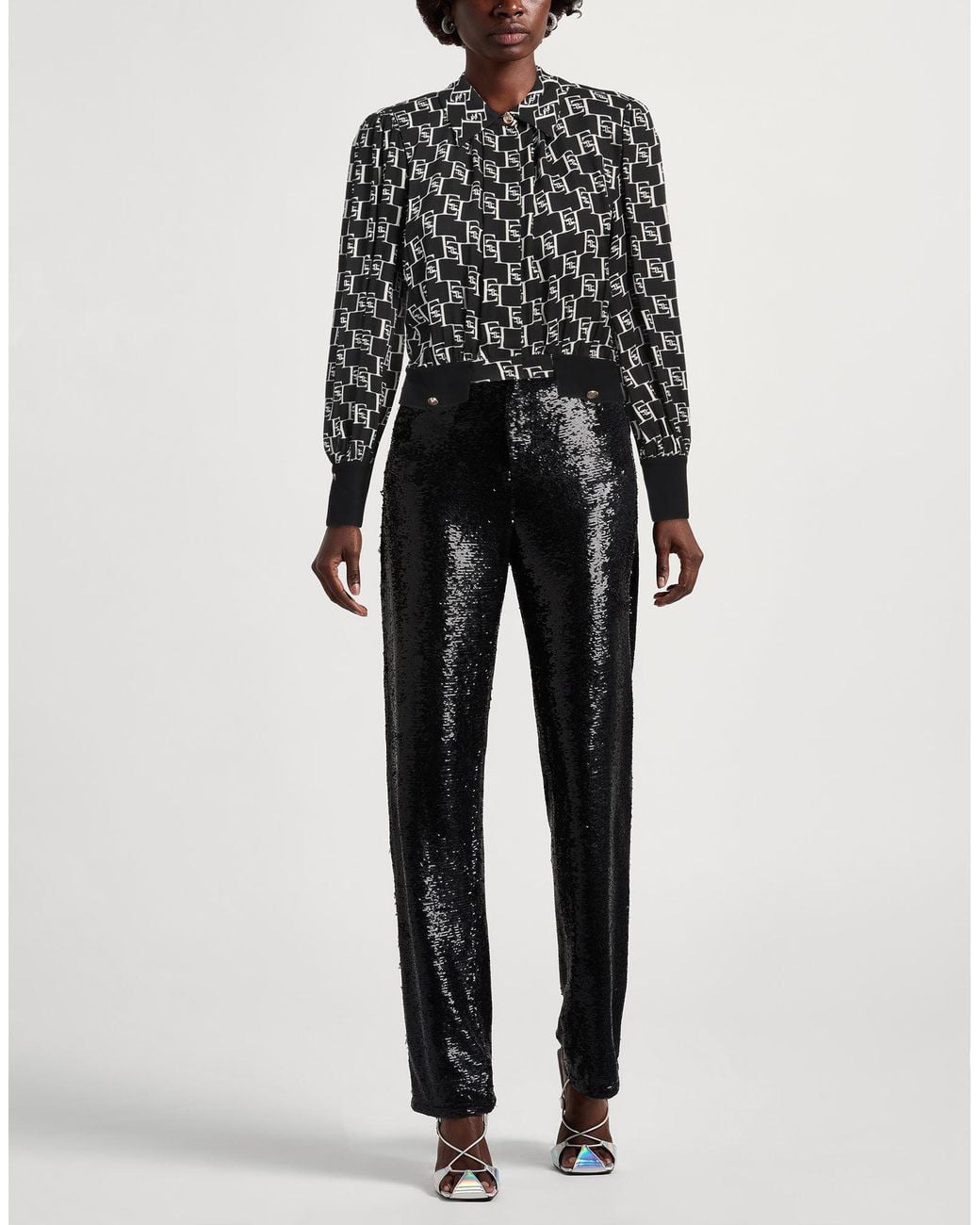 Elisabetta Franchi Black Shirt