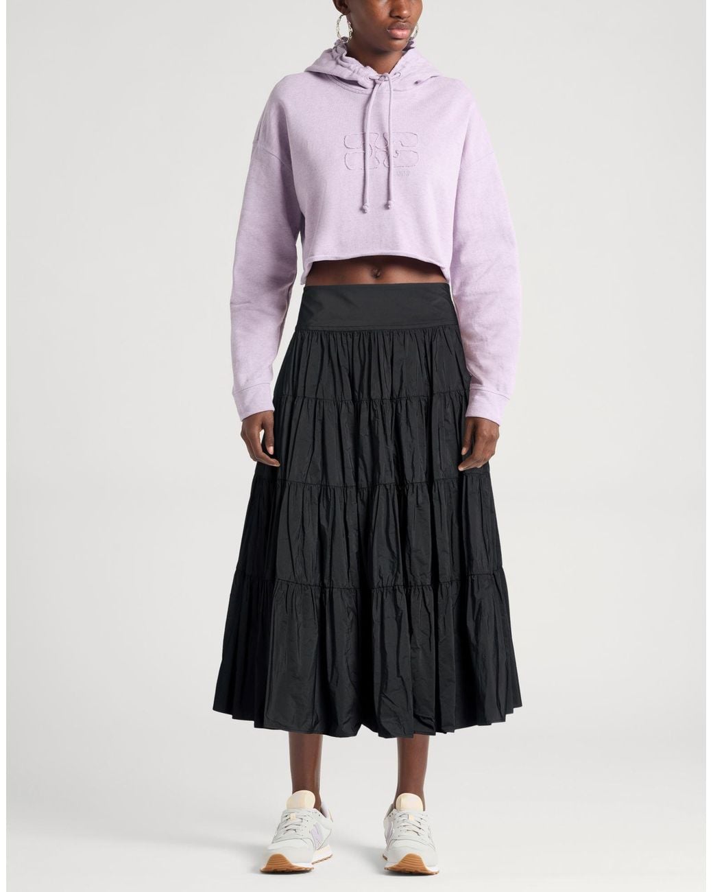 MAX&Co. Black Midi Skirt