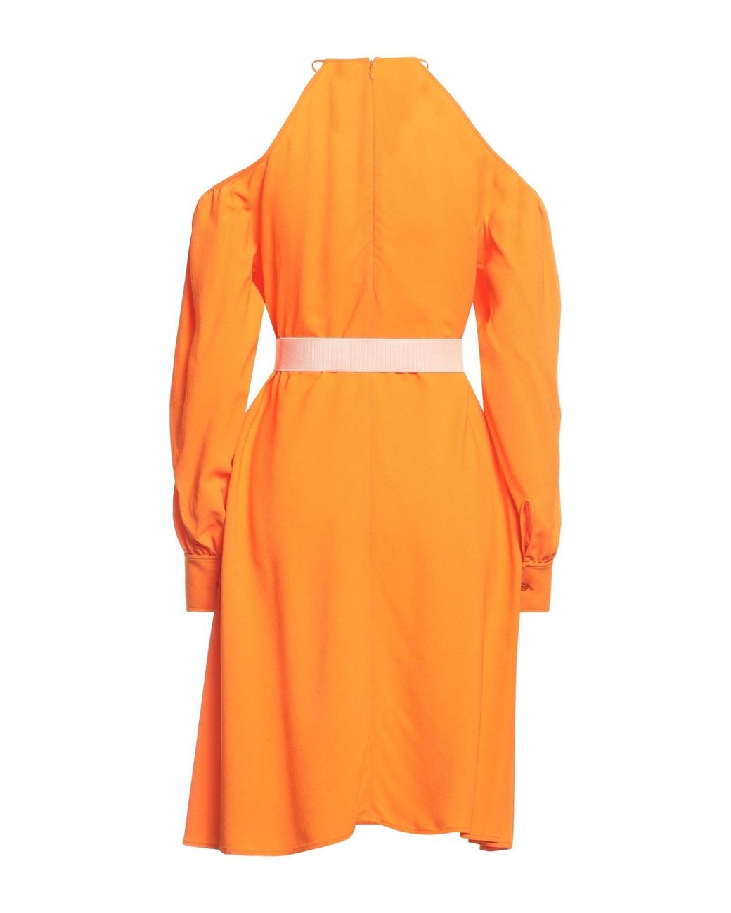 Stella McCartney Orange Midi Dress