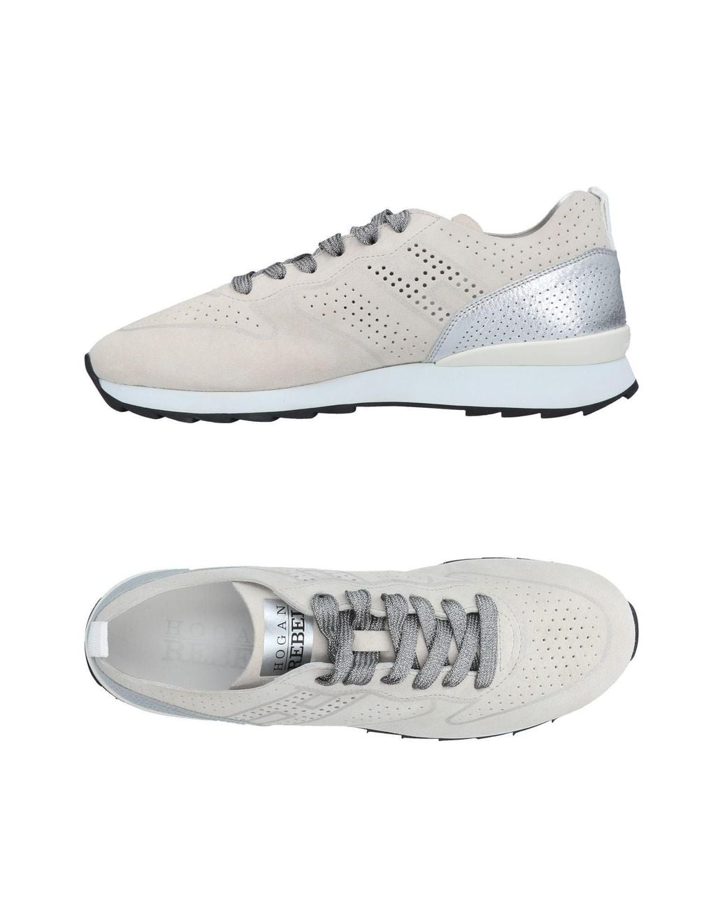 Hogan Rebel White Light Sneakers Leather
