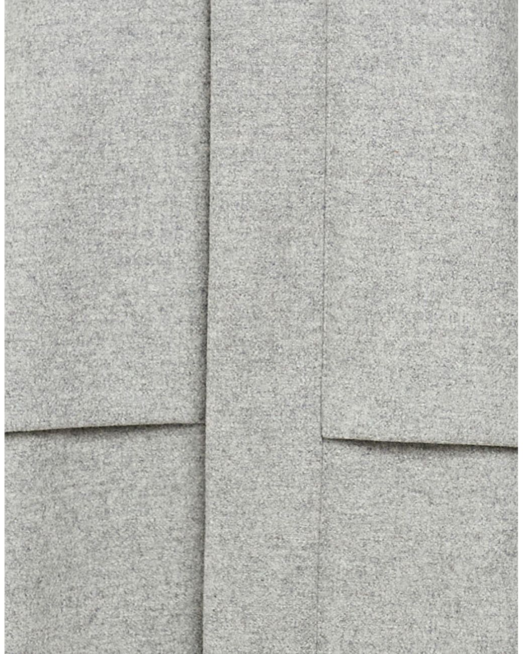 Hevò Gray Coat Virgin Wool, Polyamide for men