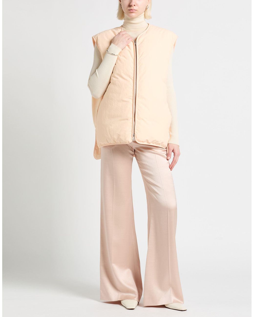 Jil Sander Natural Gilet