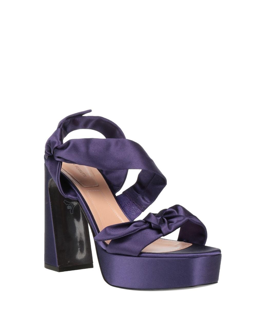 Alberta Ferretti Blue Sandale