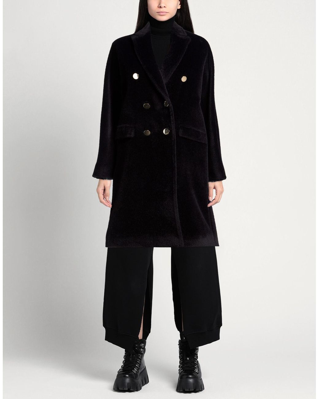BRERAS Milano Black Shearling & Teddy