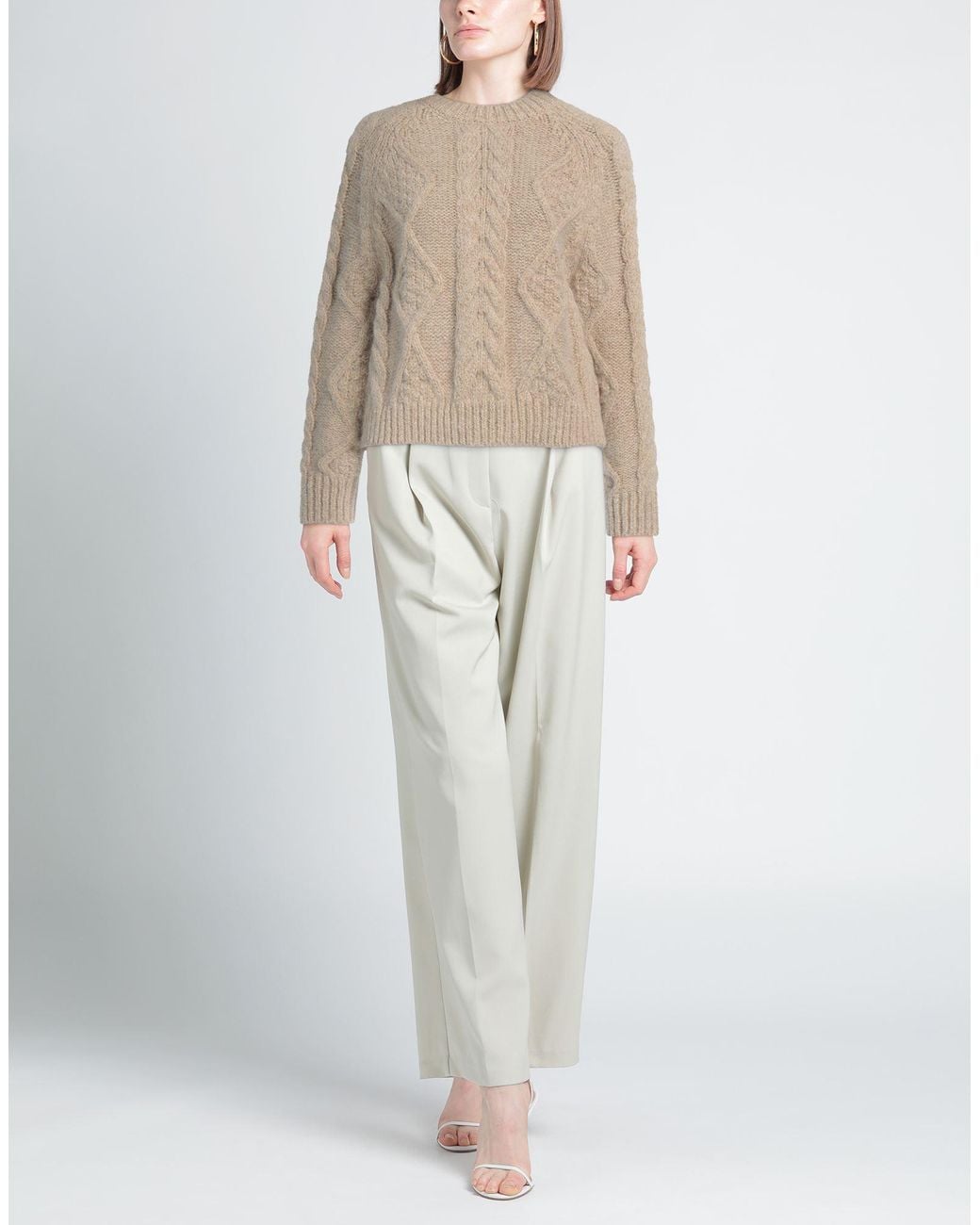 Pullover Jucca de color Natural