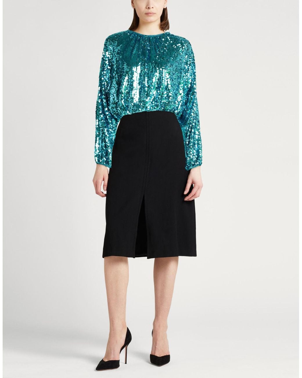 Top Jucca de color Blue