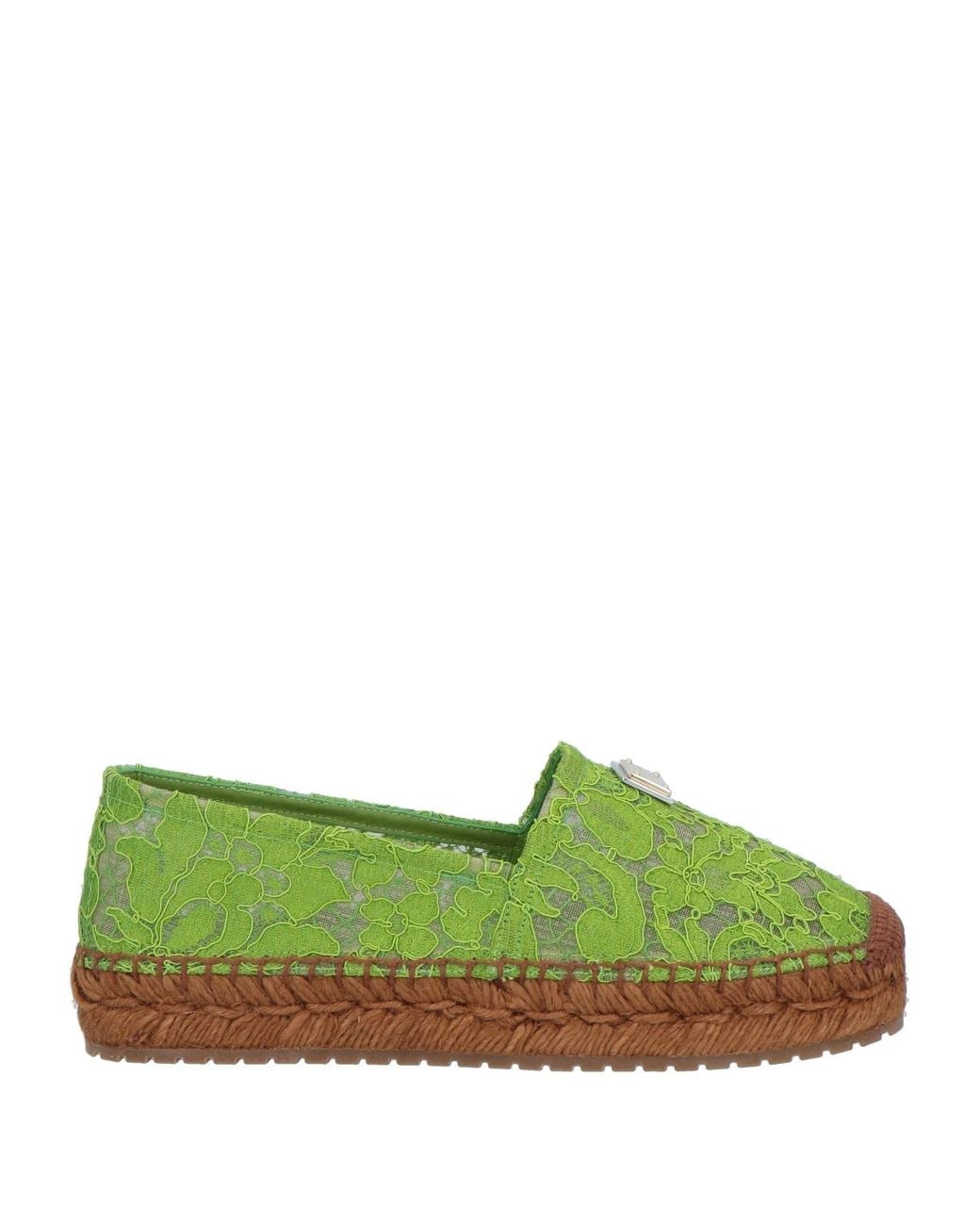 Dolce & Gabbana Green Espadrilles