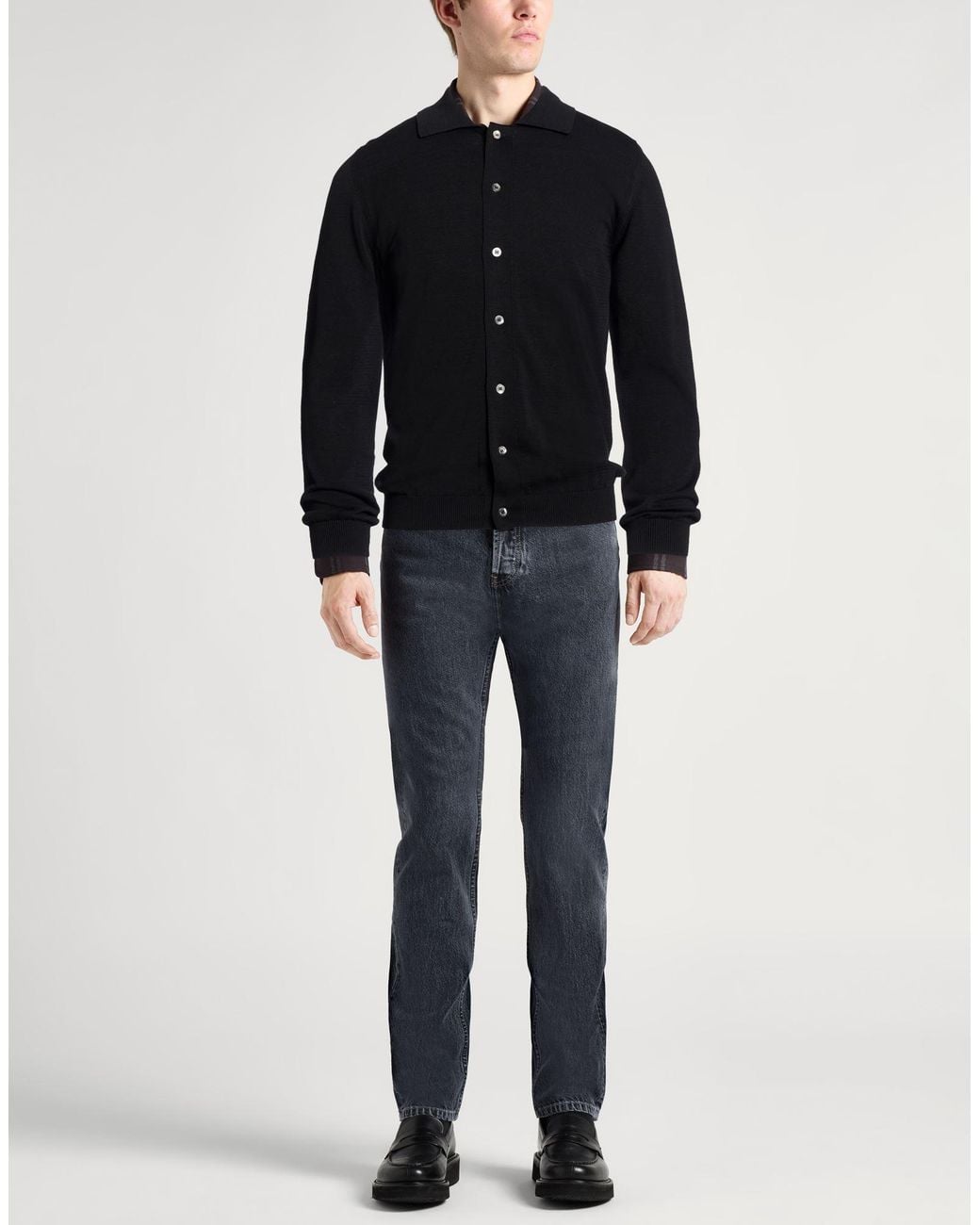 Bellwood Blue Cardigan for men