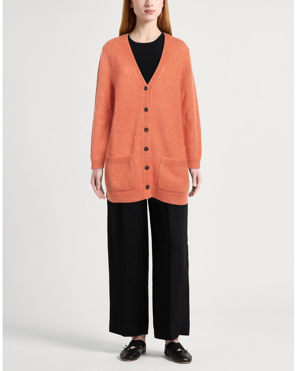 Massimo Alba Orange Cardigan