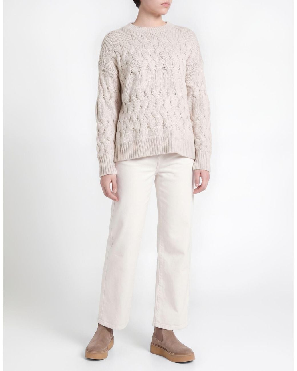 Anna Molinari White Jumper