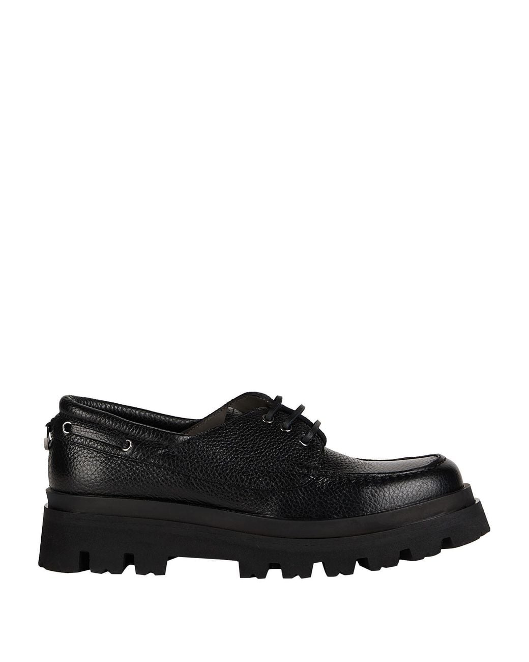 Sergio Rossi Black Lace-up Shoes for men