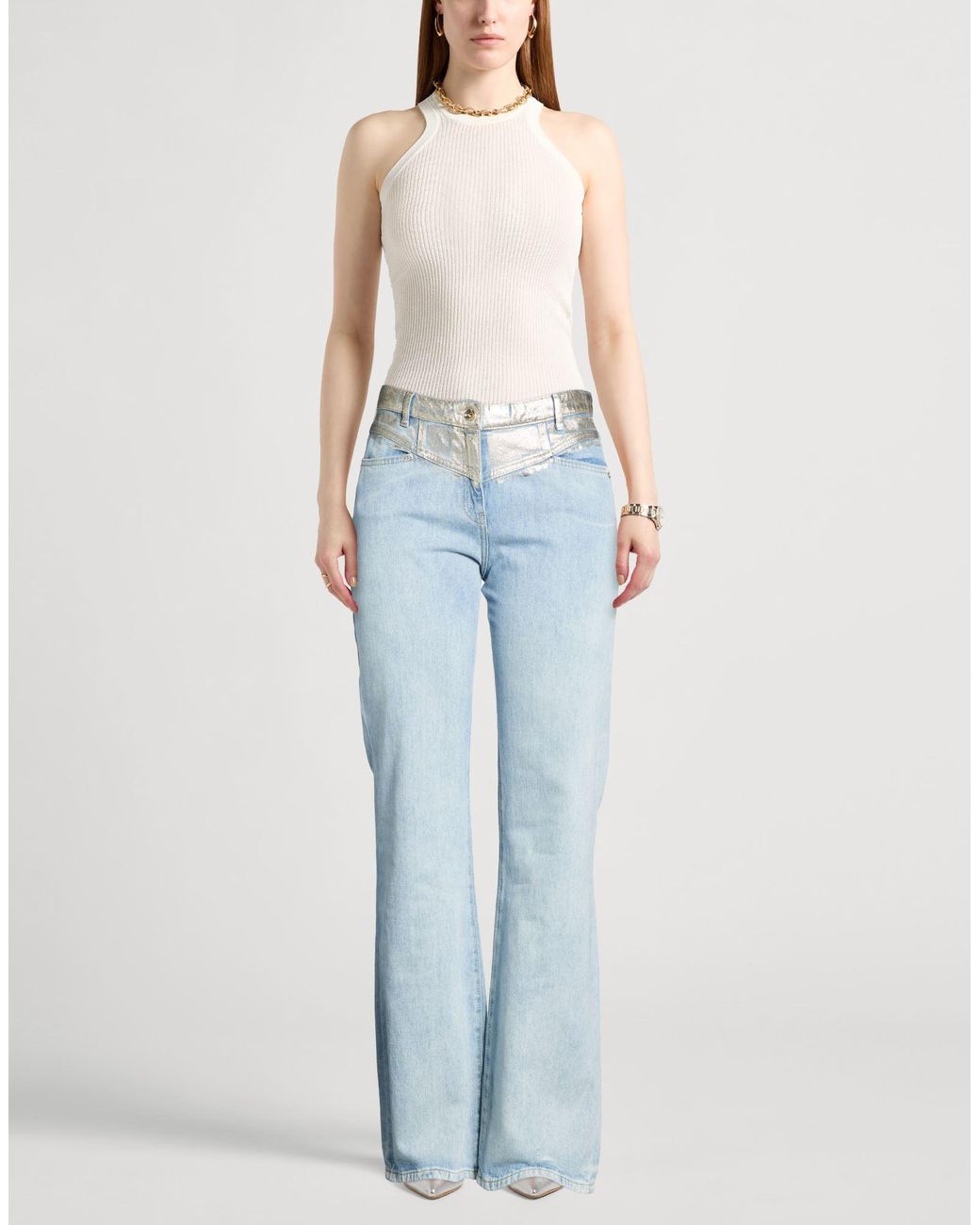 Patrizia Pepe Blue Jeans Cotton