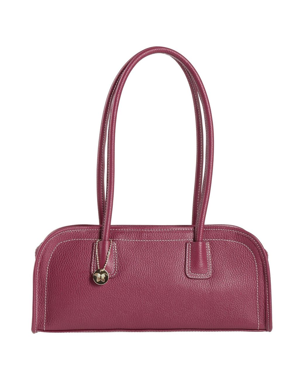 Laura Di Maggio Purple Plum Shoulder Bag Leather