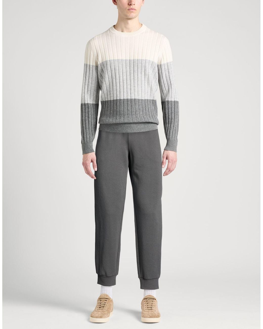 Emporio Armani Gray Trouser for men