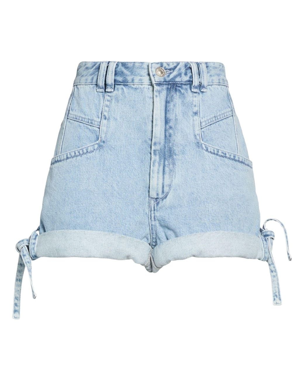Isabel Marant Blue Denim Shorts