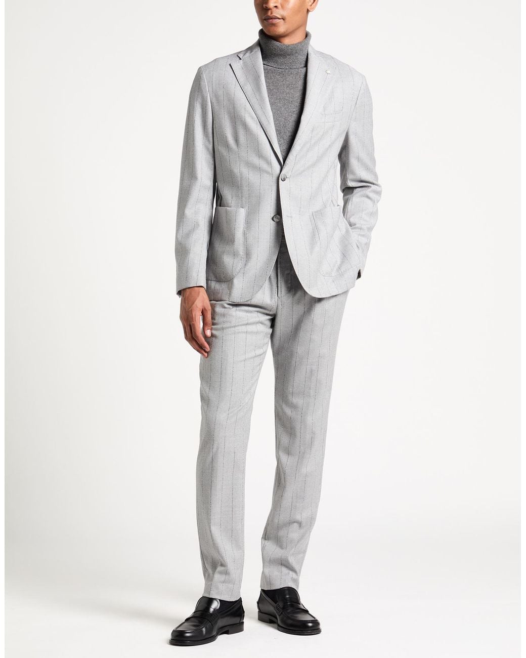 Manuel Ritz Gray Suit for men
